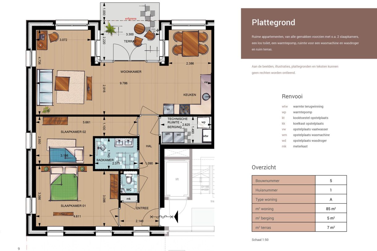 Te Koop: Foto Appartement aan de Hoekappartement begane grond type A 5 in Zeeland