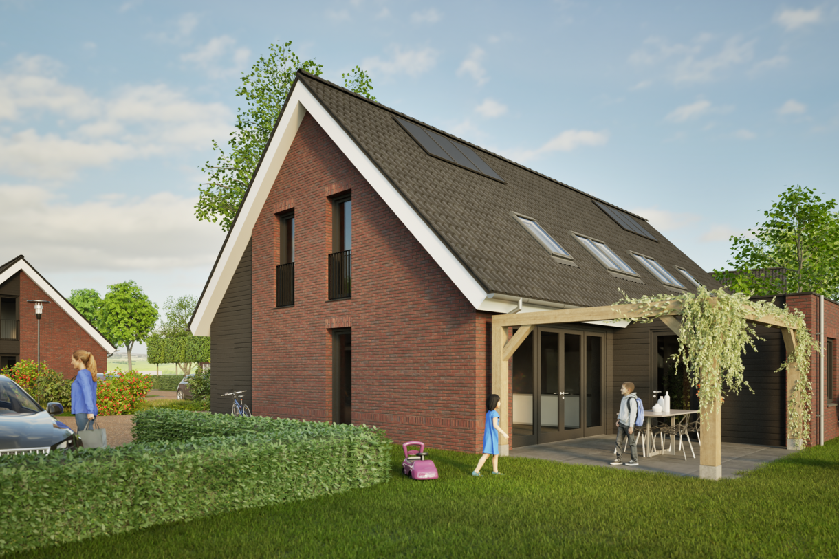 Te Koop: Foto Woonhuis aan de Veldschuur Rechts Halfvrijstaand Bouwnr 6 1 in Volkel