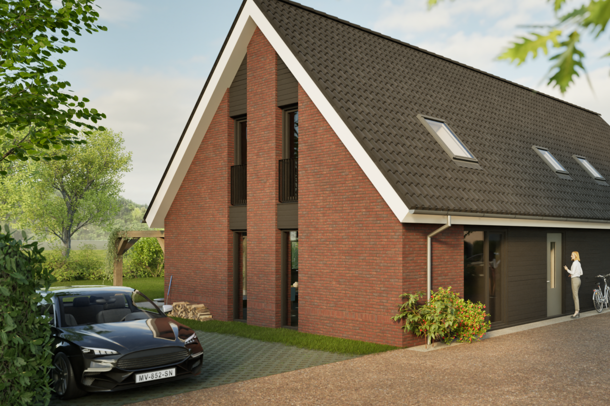 Te Koop: Foto Woonhuis aan de Veldschuur Links Halfvrijstaand Bouwnr 7 1 in Volkel