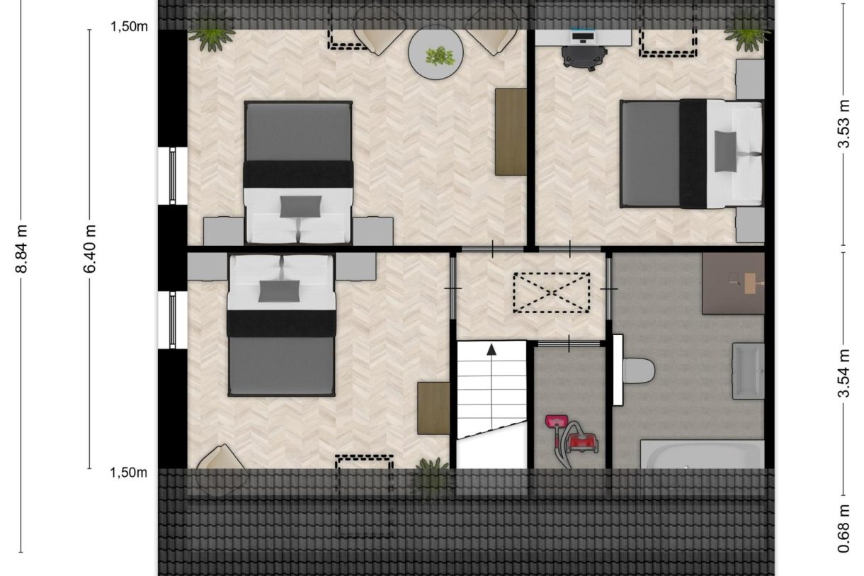 Te Koop: Foto Woonhuis aan de Veldschuur Links Halfvrijstaand Bouwnr 7 1 in Volkel